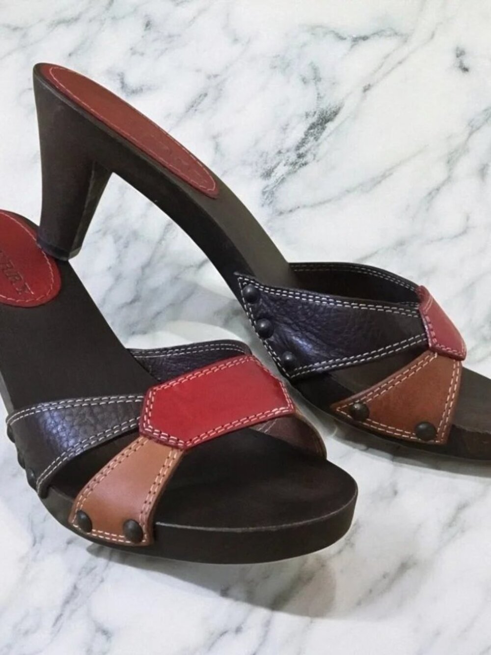 Burberry Vintage Leather Sandals